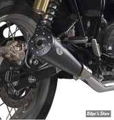 SILENCIEUX - V-PERFORMANCE - ROYAL ENFIELD CONTINENTAL GT & INTERCEPTOR - Twin slip on Max Cone THUNDER - NOIR - AROE0020018