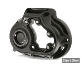 DOC A / PIÈCE N° 36A - CARTER DE DEBRAYAGE - OEM 25800054 / 25800055 / 25800057 - M8 TOURING 2017/2020 - ROLAND SANDS DESIGN - CLARITY CLUTCH COVER - BLACK OPS - 0177-2066-SMB