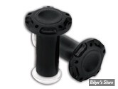 BOUCHONS D'ORIFICES DE RISERS - RSD MISANO RACE STYLE RISER PLUG SET - BLACK OPS