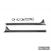 SILENCIEUX - FISHTAIL - DIAMETRE EXTERNE : 47.60MM / LONGUEUR : 36" - Straight Fishtail Kit - CHROME - LA PAIRE