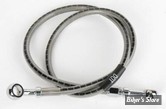 DURITE DE FREIN AVANT - SOFTAIL FXSTS 87/06 - LONGUEUR : 50" 1/2 - OEM 45110-96 - RUSSEL - INOX - R08760DS