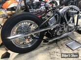 - ECHAPPEMENT SHOVELHEAD 70/84 - SHOTGUN - DRAG PIPES - 40" - PAUGHCO - CHROME - 730D40