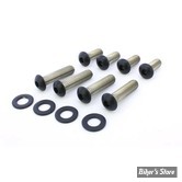 ECLATE O - PIECE N° 05 - KIT VISSERIE DE SABRES ET DE GB AR - SOFTAIL 07/17 - Screws4Bikes - NOIR MAT - FS.HD.2.swm