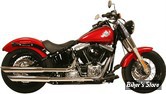 SILENCIEUX RUSH - SOFTAIL FLSTN 07/16 / FLSTSB 08/11 - FXS 11/13 / FLS /SLIM 11/16 - SLASH DOWN - CHROME - 1.75