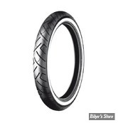  90/90H21 / 54H - AV - PNEU SHINKO 777 WW TL - TUBELESS - FLANCS BLANC