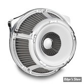 FILTRE A AIR - A.NESS - MILWAUKEE EIGHT 2023UP - INVERTED SERIES AIR CLEANER - SLOT TRACK - FINITION : CHROME - 600-232