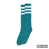 CHAUSSETTES - AMERICAN SOCKS - THE CLASSICS - KNEE HIGH - TURQUOISE NOISE