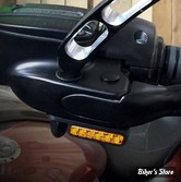 1 - CLIGNOS HEINZ BIKES - LED Turn Signals Front - HD EMBRAYAGE HYDRAULIQUE - 1 FONCTION clignotant - NOIR