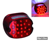 - FEU AR - HD 99UP - OEM 68296-99 - A LED - TYPE LAYDOWN - LOW-PRO - LED - CERCLES - LENTILLE ROUGE