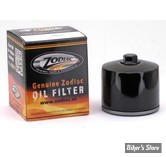 FILTRE A HUILE - SPORTSTER 80/84 ET FL/FX 82/84 - ZODIAC - TYPE : MAGNETIQUE DOUBLE ACTION 30 MICRONS - NOIR - 63782-80 ET 63810-80A