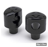 RISERS ZODIAC / CROSS BLADE - RISERS ZODIAC - FUSION - CROSS BLADE - HAUTEUR : 2" (50MM) - NOIR