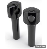 RISERS ZODIAC / CROSS BLADE - RISERS ZODIAC - FUSION - CROSS BLADE - HAUTEUR : 5" (127CM) - NOIR