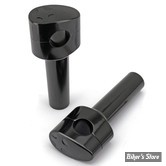 RISERS ZODIAC / CROSS BLADE - RISERS ZODIAC - FUSION OVAL CONIQUE - CROSS BLADE - HAUTEUR : 5" (127MM) - NOIR