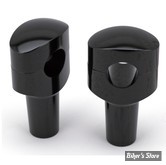 RISERS ZODIAC / SMOOTHIE - RISERS ZODIAC - FUSION OVALE - LISSE - HAUTEUR : 3" (76MM) - NOIR