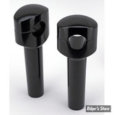 RISERS ZODIAC / SMOOTHIE - RISERS ZODIAC - FUSION OVALE - LISSE - HAUTEUR : 5" (127MM) - NOIR