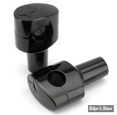 RISERS ZODIAC / LONE STAR - RISERS ZODIAC - OVALE CONIQUE FUSION - LONE STAR - HAUTEUR : 3" (76MM) - NOIR