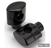 RISERS - HAUTEUR :  42MM -RISERS INFINITY POUR GUIDONS EN 1" - FINITION : NOIR