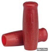 - POIGNEES  LOWBROW CUSTOM - CLASSIC - COULEUR : FLOCON DE METAL ROUGE
