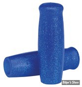 - POIGNEES  LOWBROW CUSTOM - CLASSIC - COULEUR : FLOCON DE METAL BLEU