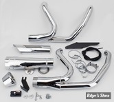 ECHAPPEMENT MCJ - SHORTY 2-EN-1 - TOURING 2021UP - HOMOLOGUE EURO 5 - CHROME