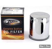FILTRE A HUILE - SPORSTER EVOLUTION 86/22 / XR1200 08/13 - ZODIAC - TYPE : MAGNETIQUE - CHROME  - LONG - 63796-77A ET 63805-80A 