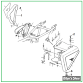  ECLATE A - PIECE n° 00 - ECLATE DES PIECES DE RESERVOIR D'HUILE - SPORTSTER 1979
