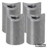 ENTRETOISE CYLINDRIQUE - FILETAGE 3/8"-16 - DIAMÈTRE EXT : 19,05MM - LONGUEUR  : 25,40MM - ACIER - POUR TUBE DE Ø 1"/25,40MM - 001364 - LES 4 PIÈCES