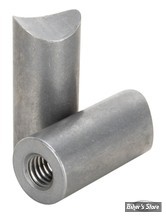 ENTRETOISE CYLINDRIQUE - FILETAGE 3/8"-16 - DIAMÈTRE EXT : 19,05MM - LONGUEUR  : 38,10MM - ACIER - POUR TUBE DE Ø 1"/25,40MM - 001366 - LES 2 PIÈCES