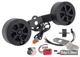 VENTILATEUR / REFROIDISSEUR  - DUAL-COOL - DUAL COOL HURRICANE - TOURING 99UP / DYNA 99/17 / SOFTAIL 00/17 - NOIR MAT