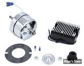 KIT ALTERNATEUR POUR MODELES AVEC GENERATRICE - 12V - 45CI 1936/1973 - VOLT TECH - CHROME / CHROME - 32-1781
