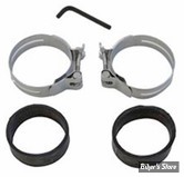 PIÈCE N° 08 - COLLIERS DE PIPE ADMISSION - OEM 27063-80 - 79/84 JOINT PLAT - CHROME