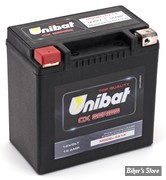 BATTERIE - 65948-00 - UNIBAT - Unibat AGM CX14 (OEM 65948-00) 275CCA, 12AH
