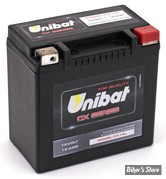 BATTERIE - 65958-04 - Unibat AGM CX14L (OEM 65958-04), 275CCA, 12AH - 