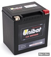 BATTERIE - 66010-97 A/B/C - Unibat AGM CX30L (OEM 66010-97B), 510CCA, 30AH