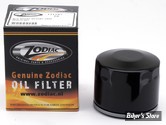 FILTRE A HUILE - SPORTSTER 80/84 ET FL/FX 82/84 - ZODIAC - TYPE : STOCK 30 MICRONS - 63782-80 ET 63810-80A - NOIR - LA PIÈCE