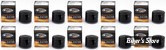 FILTRE A HUILE - SPORTSTER 80/84 ET FL/FX 82/84 - ZODIAC - TYPE : STOCK 30 MICRONS - 63782-80 ET 63810-80A - NOIR - LES 10 PIÈCES