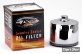 FILTRE A HUILE - SPORTSTER 80/84 ET FL/FX 82/84 - ZODIAC - TYPE : STOCK 30 MICRONS - 63782-80 ET 63810-80A - CHROME AVEC ECROU - LA PIÈCE
