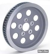 - 61 DENTS / 1 1/2" - POULIE ARRIÈRE - OEM 40236-88 / 40237-88 - BIGTWIN 84/99 -  OEM TYPE - ZODIAC - ARGENT