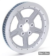 - 68 DENTS / 1" - POULIE ARRIÈRE - OEM 40352-07 - SPORTSTER 07/10 -  OEM TYPE - SILVER / USA - ZODIAC