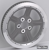 - 68 DENTS / 1 1/8" - POULIE ARRIÈRE - OEM 40350-04 / 40352-04 - SPORTSTER 04/06 -  OEM TYPE - SILVER - ZODIAC 