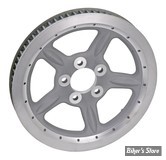 - 68 DENTS / 1 1/8" - POULIE ARRIÈRE - OEM 40350-04 / 40352-04 - SPORTSTER 04/06 -  OEM TYPE - SILVER / USA - ZODIAC