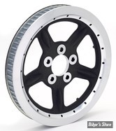 - 68 DENTS / 1 1/8" - POULIE ARRIÈRE - OEM 40350-04 / 40352-04 - SPORTSTER 04/06 -  OEM TYPE - NOIR / USA - ZODIAC