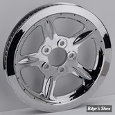 - 68 DENTS / 1" - POULIE ARRIÈRE - OEM 40350-07 - SPORTSTER 07/20 -  OEM TYPE - CHROME - ZODIAC