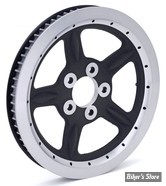 - 68 DENTS / 1" - POULIE ARRIÈRE - OEM 40350-07 - SPORTSTER 07/20-  OEM TYPE - NOIR / USA - ZODIAC