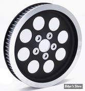 - 70 DENTS / 1 1/2" - POULIE ARRIÈRE - OEM 40221-85 / 40217-79 - BIGTWIN 84/99 -  TYPE OEM - NOIR / USA - ZODIAC 