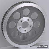 - 70 DENTS / 1 1/2" - POULIE ARRIÈRE - OEM 40221-85 / 40217-79 - BIGTWIN 84/99 -  TYPE OEM - SILVER - ZODIAC 
