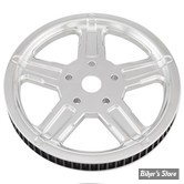 66 DENTS / 1" - POULIE ARRIÈRE - OEM 40325-07 / 42200135 - CUSTOM  STYLE - PERFORMANCE MACHINE - CONTOUR SERIE - GALAXY - CHROME