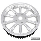 - 70 DENTS / 1 1/8" - POULIE ARRIÈRE - CUSTOM TYPE - TOURING 04/06 - PERFORMANCE MACHINE - CONTOUR SERIE - REVEL - CHROME