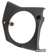 CARTER LATÉRAL DE POULIE AVANT - RICK'S  - SPORTSTER 05UP - Belt Protektor, Off-Set Pulley Cover Black - NOIR - 35-3200005-0