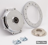 - KIT CHAINE ZODIAC - TOURING 09/16 - PIGNON DE CONVERSION EN CHAINE - ZODIAC - CHROME